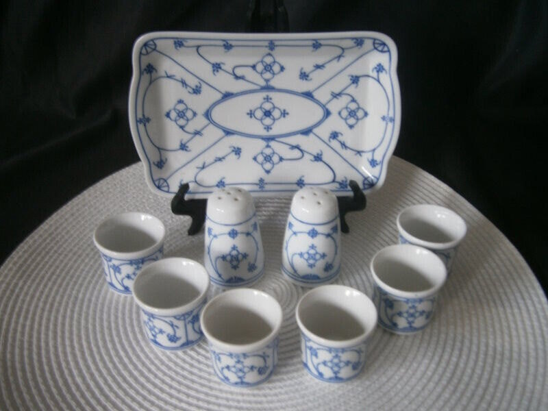 Фарфоровые пашотницы Indisch Blau  